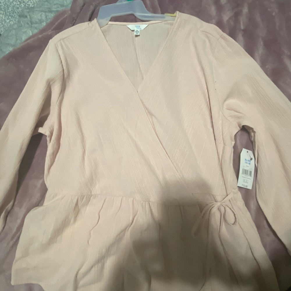 Long sleeve blouse